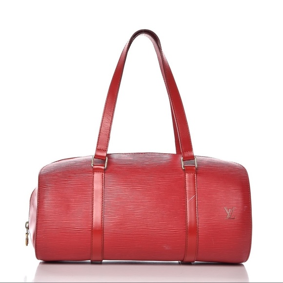 Louis Vuitton Soufflot Epi Red Leather - Picture 7 of 7